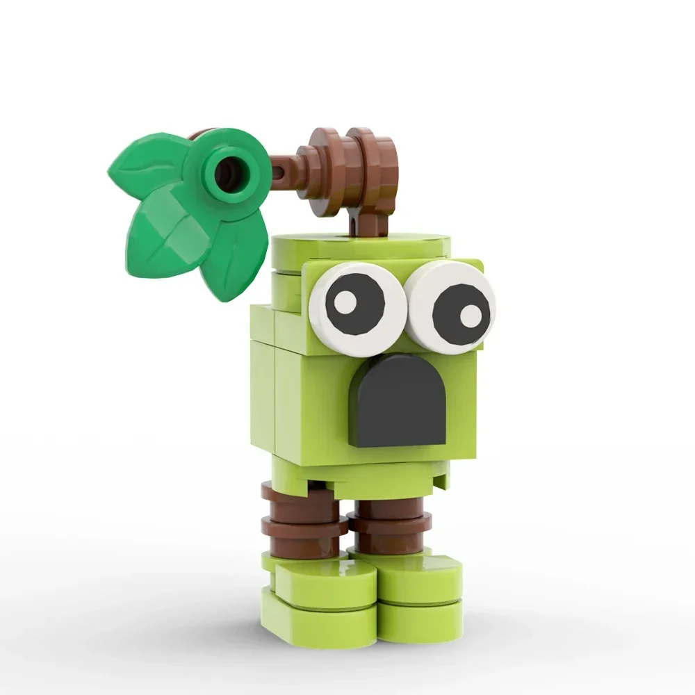 Diy Electronics Ideas - MOC Brickheadzs ビルディングブロック私の Singingeds モンスターモデルコーラスセットアイデアソングフィギュアレンガ DIY