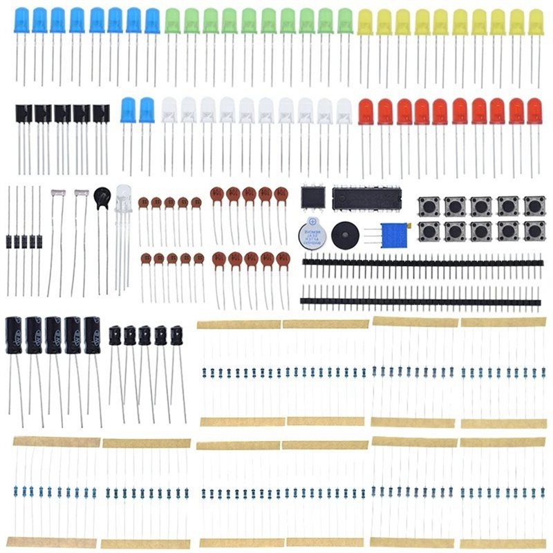 Diy Electronics Basics - B29C-For Arduino UNO用 Raspberry Pi対応 DIY電子部品基本スターターキット