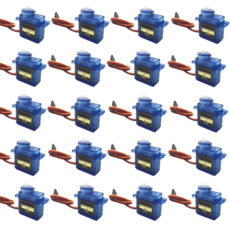 Servo Motor Sg90 - 固定翼飛行機マイクロサーボ,ミニサーボモーター,450ヘリコプター,sg90,9g, 180, 360度,2個,4個,8個,20個