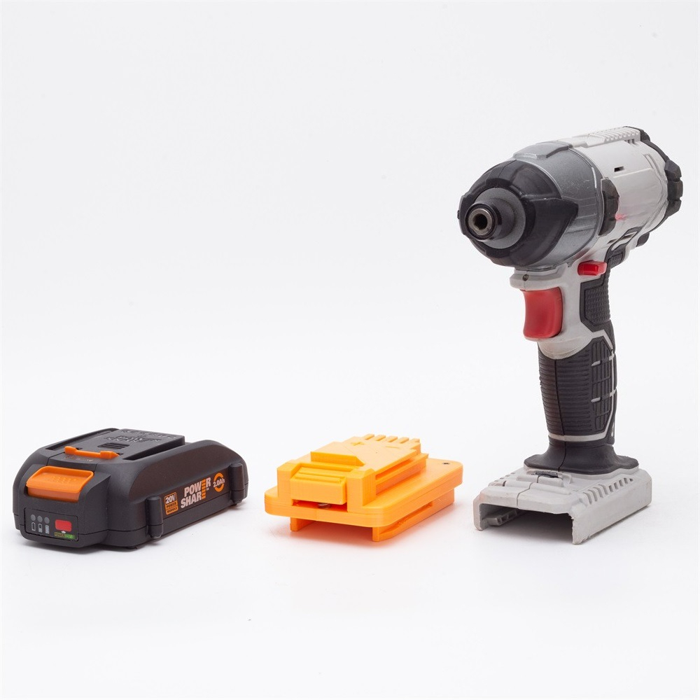 Black+Decker Tool 20V Max - Worx 20v 6ピンバッテリーコンバーターアダプター用ポーターケーブル/ブラック+デッカー/スタンレー20Vツール用(ツールとバッテリーは含まれません)