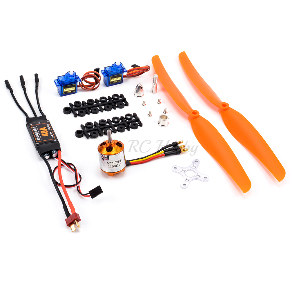 Servo Motor Sg90 - ブラシレスモーターa2217,2217,1100kv,1250kv,2300kv,40a,esc,sg90,サーボ6035,8060,1060,高速rc固定翼航空機用アクセサリー,新品