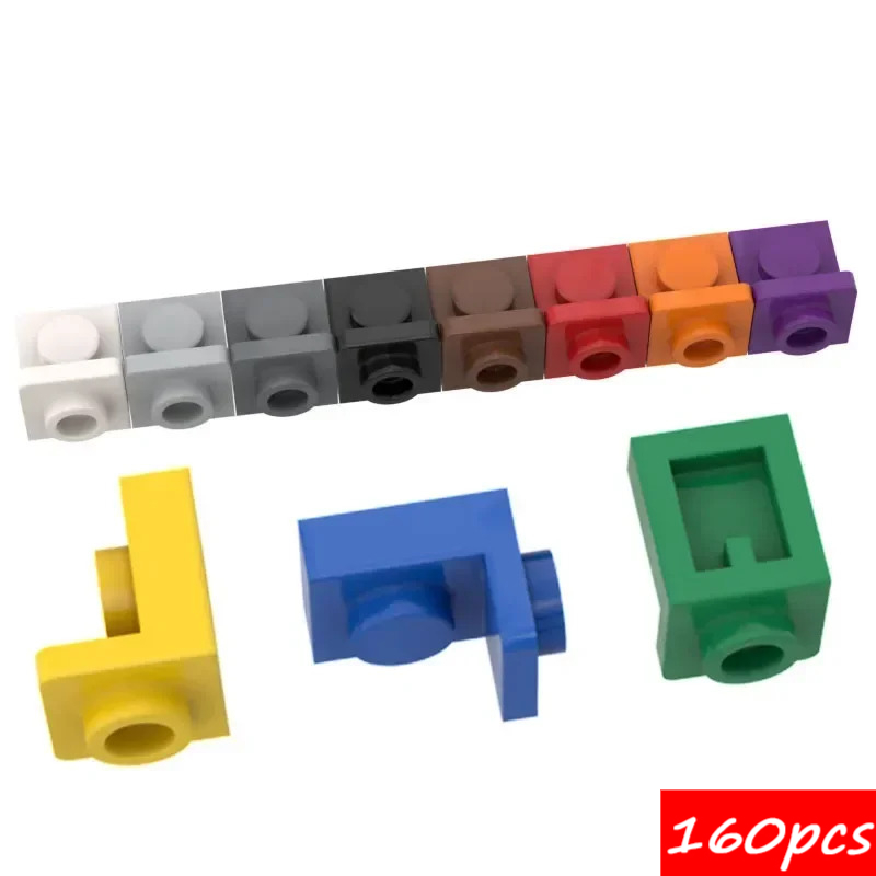 Diy Electronics Ideas - 160 個ハイテク組み立て粒子 36840 1x1 サイドバンププレートビルディングブロックキットパーツアイデア DIY