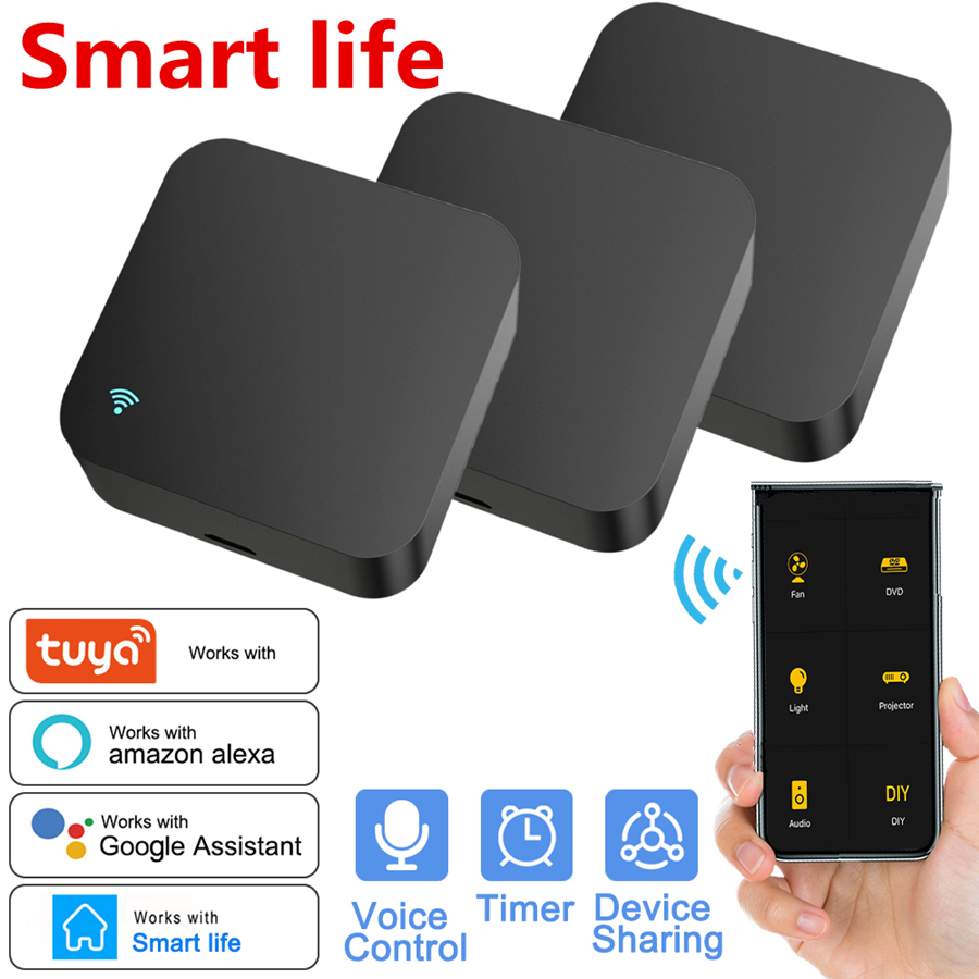 Ir Infrared Receiver - Tuya WiFi IR リモコンエアコンテレビスマートホームブラスター赤外線ユニバーサルリモコン Alexa Google