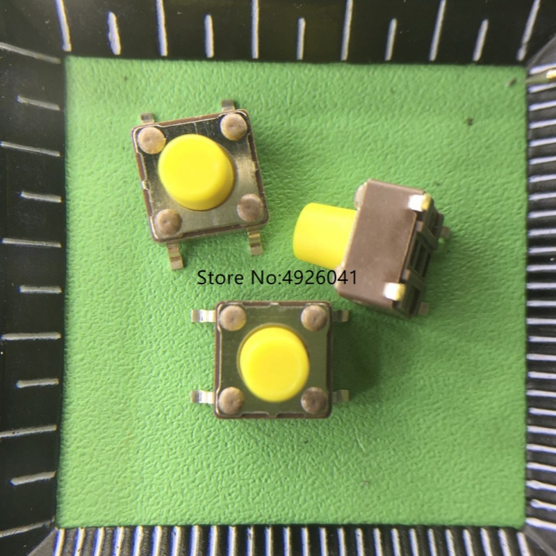 Push Button Tactile - 10 個新オリジナル DTSM-63N/Y-S-V-T/R SMD 4Pin DTSM-63N