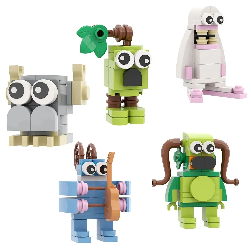 MOC Brickheadzs ビルディングブロック私の S - Diy Electronics Ideas のレビューと価格