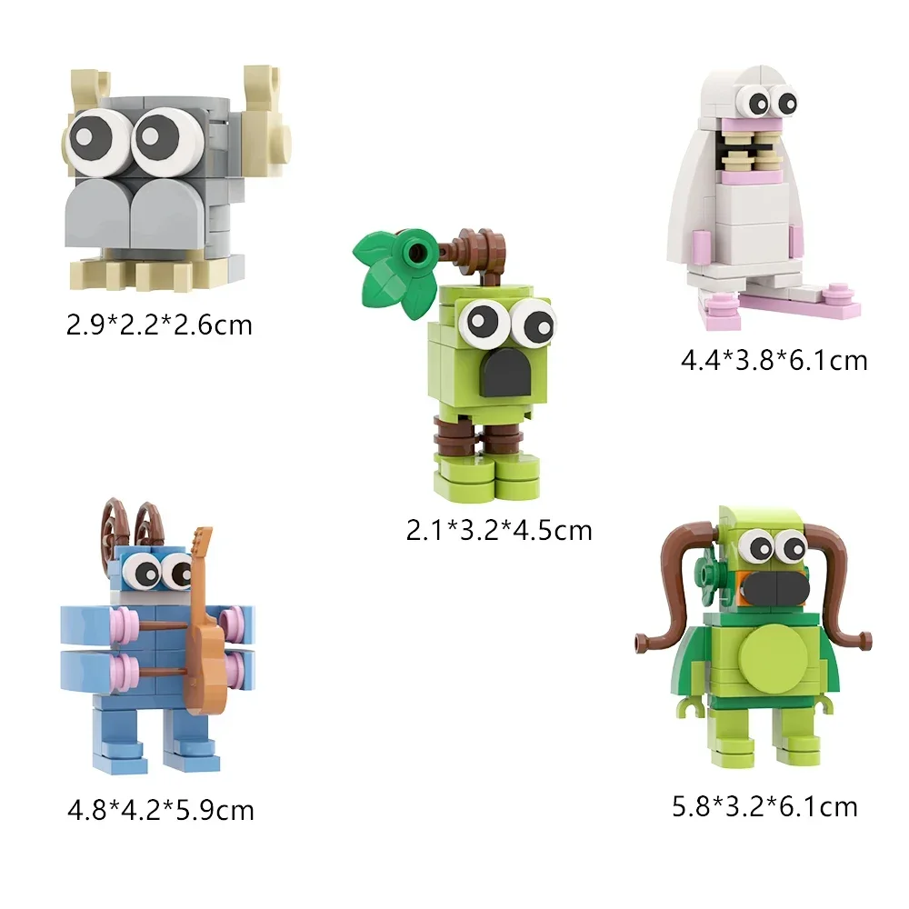 MOC Brickheadzs ビルディングブロック私の S - Diy Electronics Ideas のレビューと価格