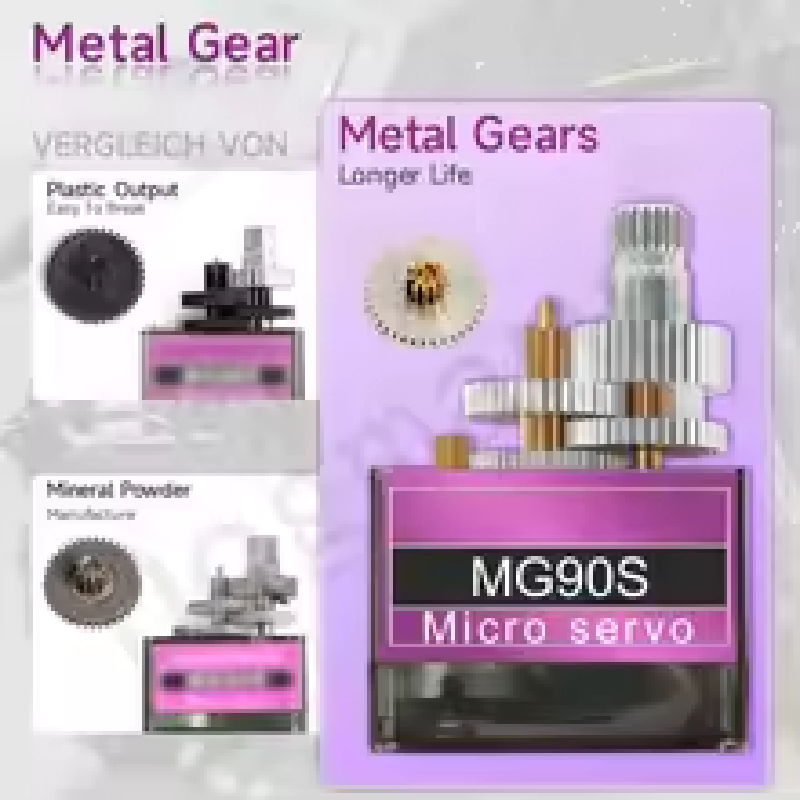 MG90Sメタルギアサーボ9g SG90アップグレード版 1 - Servo Motor Sg90 のレビューと価格
