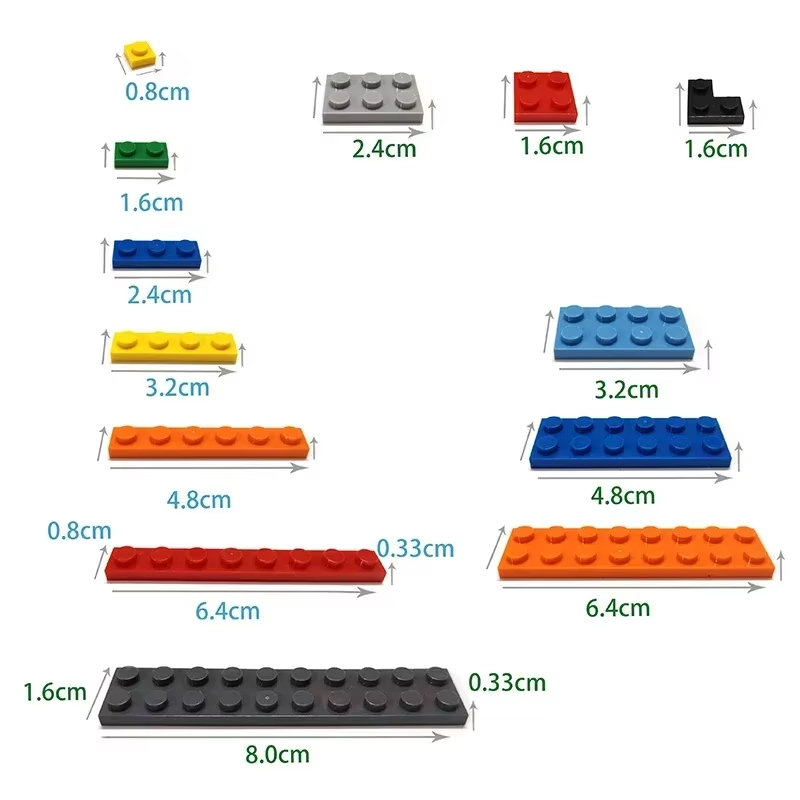 100個入り MOC 2420 プレート 2x2 ビルディン - Diy Electronics Ideas のレビューと価格