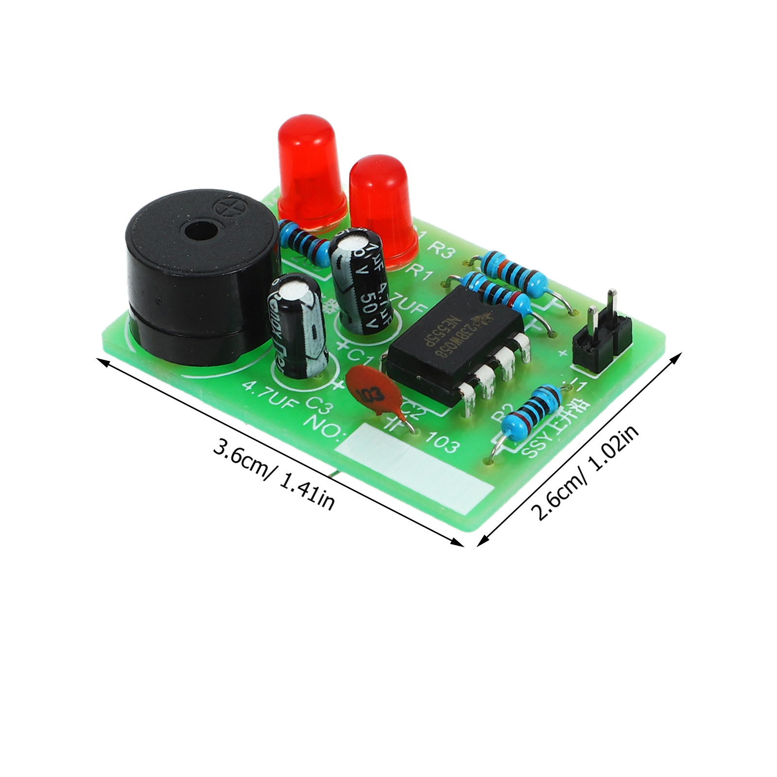 5セットはんだ付けトレーニングキット溶接練習ボード回路基板点 - Diy Electronics For Beginners のレビューと価格
