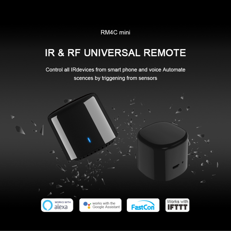 Broadlink RM4C Mini Bestcon スマ - Ir Infrared Receiver のレビューと価格