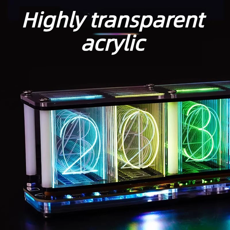 グローチューブ時計キット DIY 電子デジタル時計 ルースパ - Diy Electronics Desk のレビューと価格