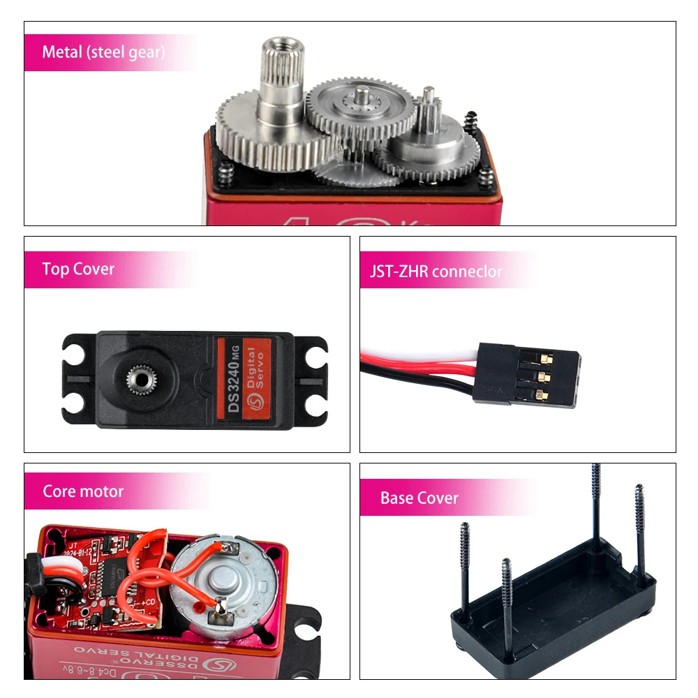 40 キロ Dsservo DS3240 大トルクデジタル  - Servo Motor Sg90 のレビューと価格
