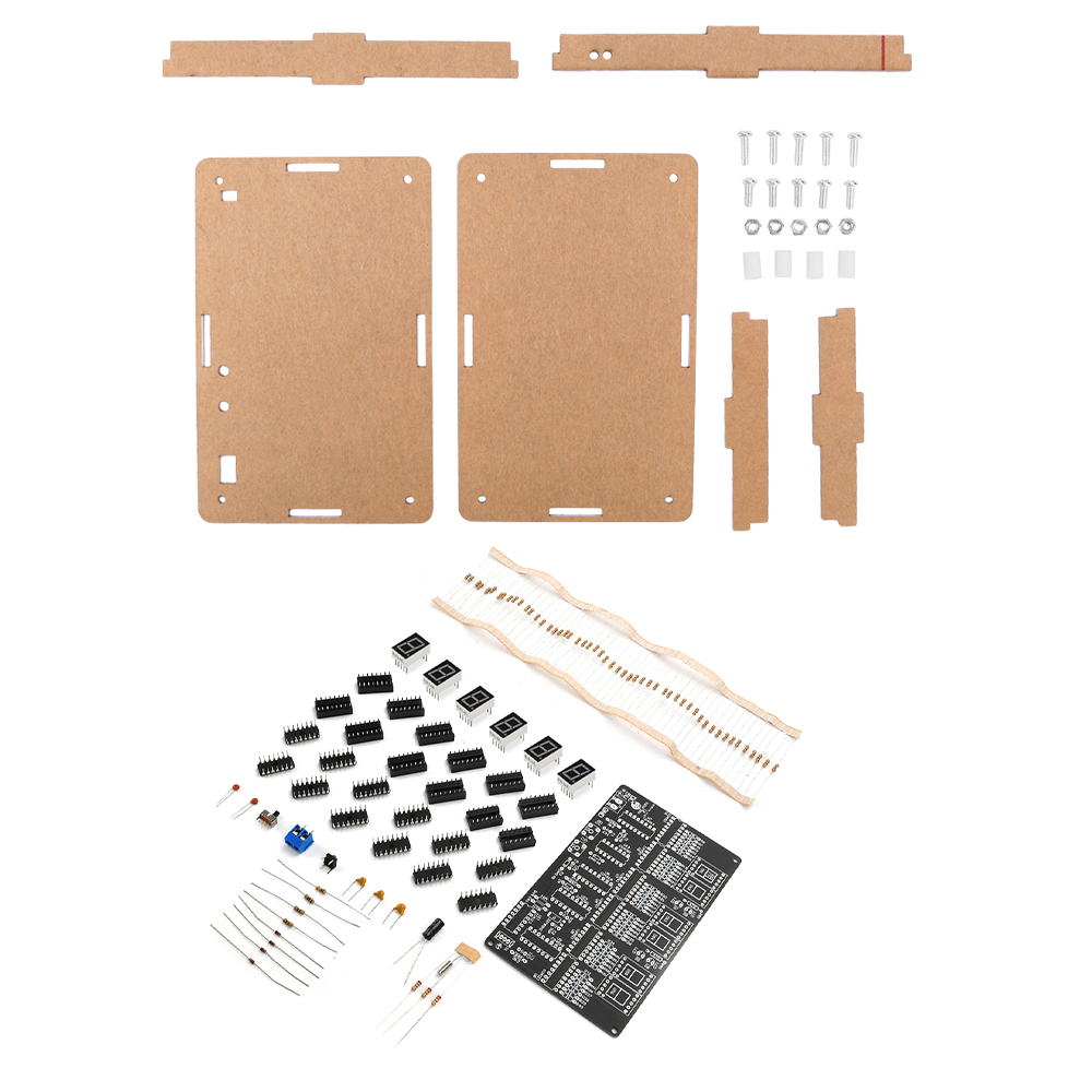 24時間デジタル回路時計キット DIYはんだ付け練習キット（ - Electronics Diy Pcb Design Projects のレビューと価格