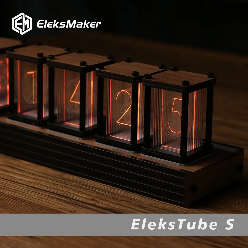 RGB ニキシー管時計 DIY 卓上時計 LED 電子デスク - Diy Electronics Ideas のレビューと価格