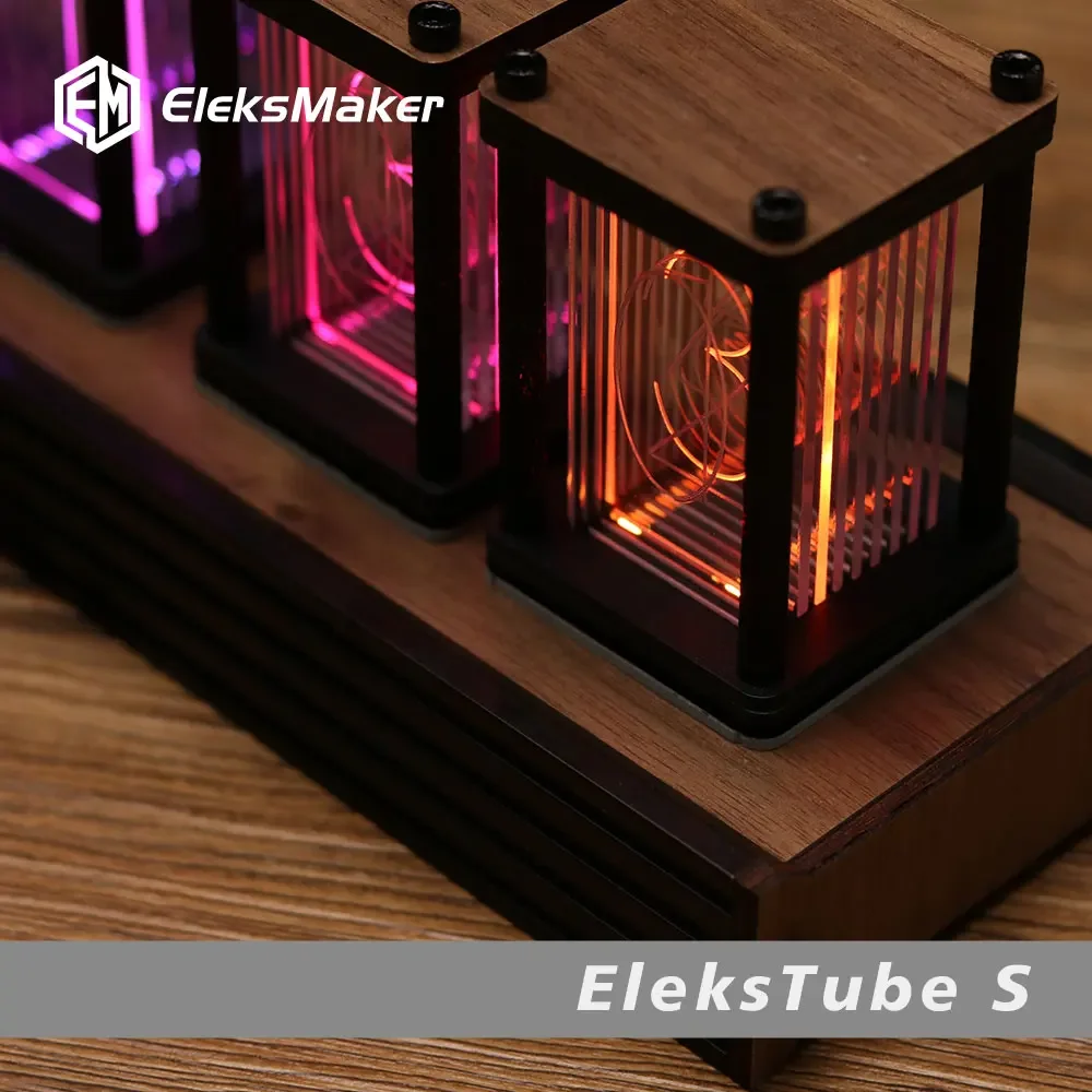 RGB ニキシー管時計 DIY 卓上時計 LED 電子デスク - Diy Electronics Ideas のレビューと価格