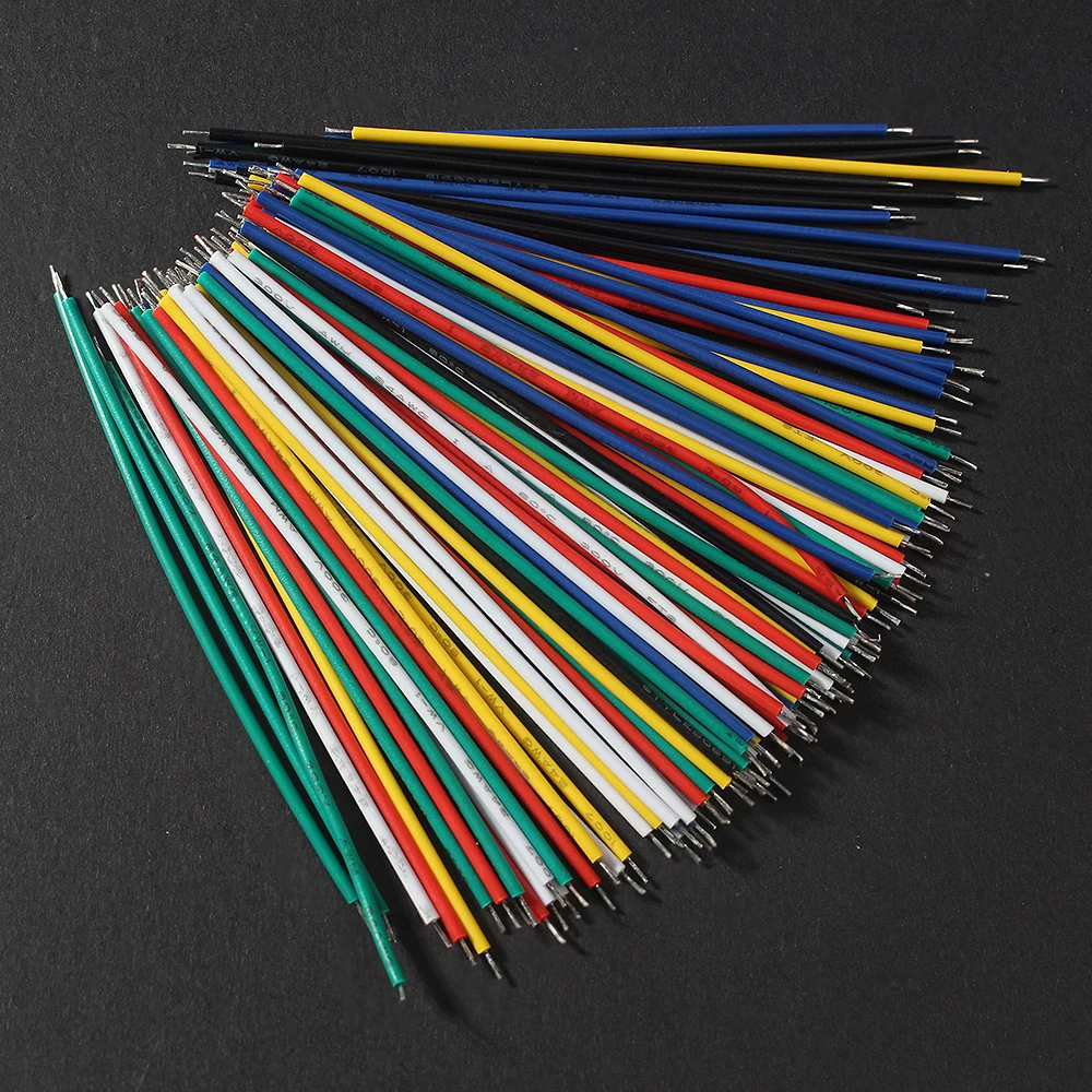 120 個 24AWG/26AWG 錫メッキ銅ジャンパーワイ - Diy Electronics Com のレビューと価格