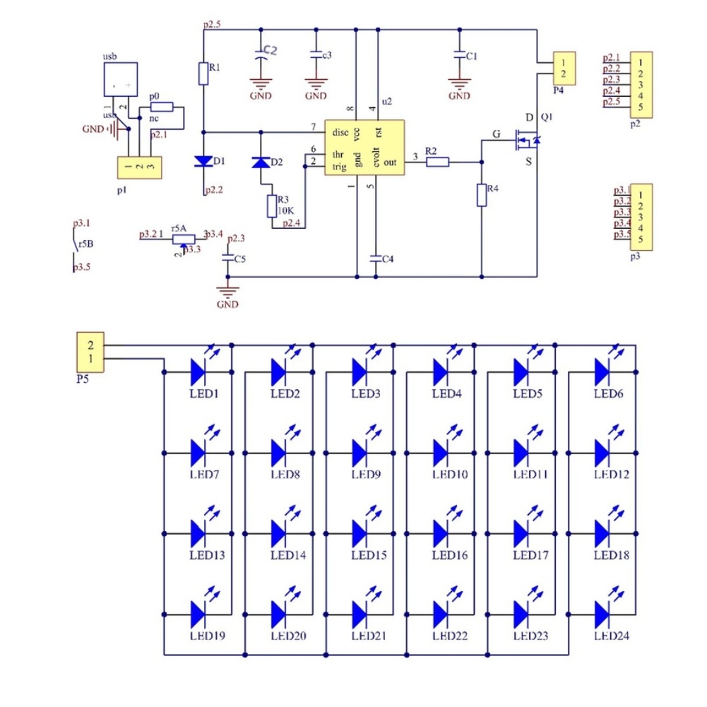 NE555 PWM LEDデスクランプ DIYはんだ付けキッ - Diy Electronics Desk のレビューと価格
