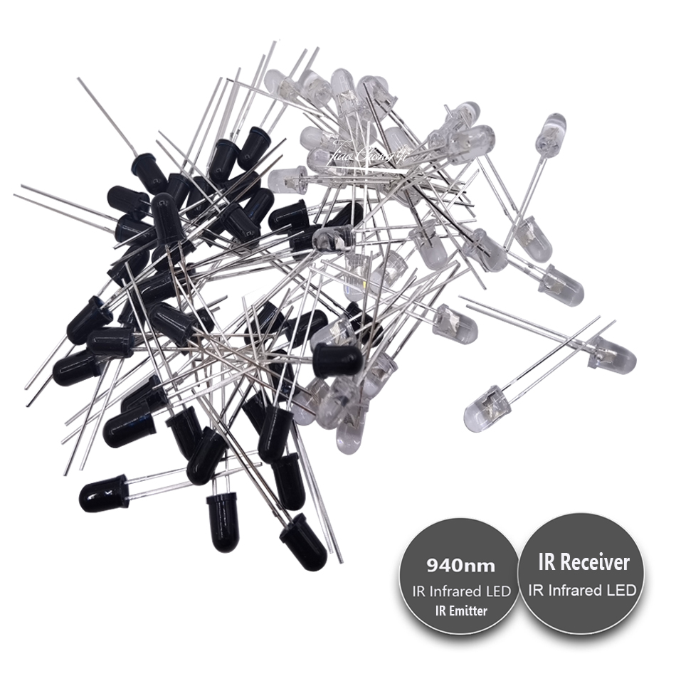 LED発光ダイオード,3mm,5mm,850nm 940nm - Ir Infrared Receiver のレビューと価格