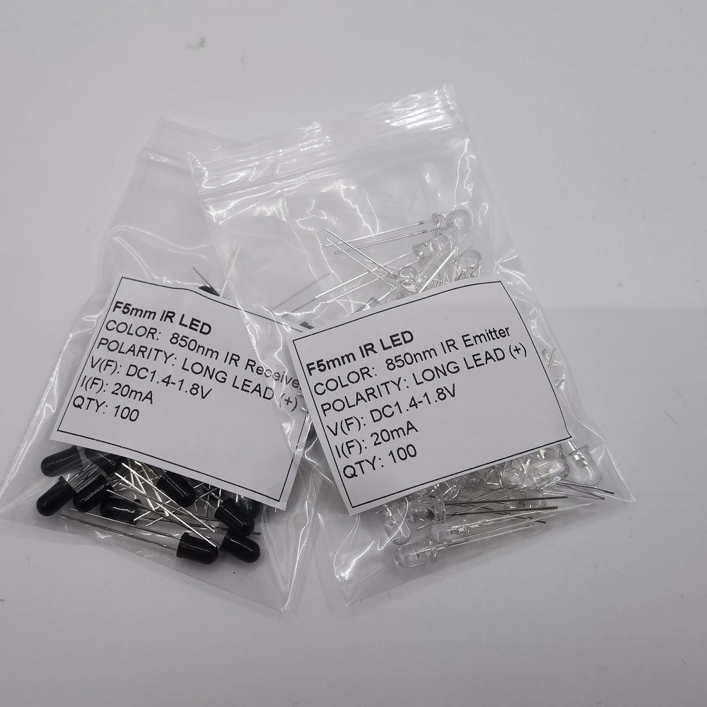 LED発光ダイオード,3mm,5mm,850nm 940nm - Ir Infrared Receiver のレビューと価格