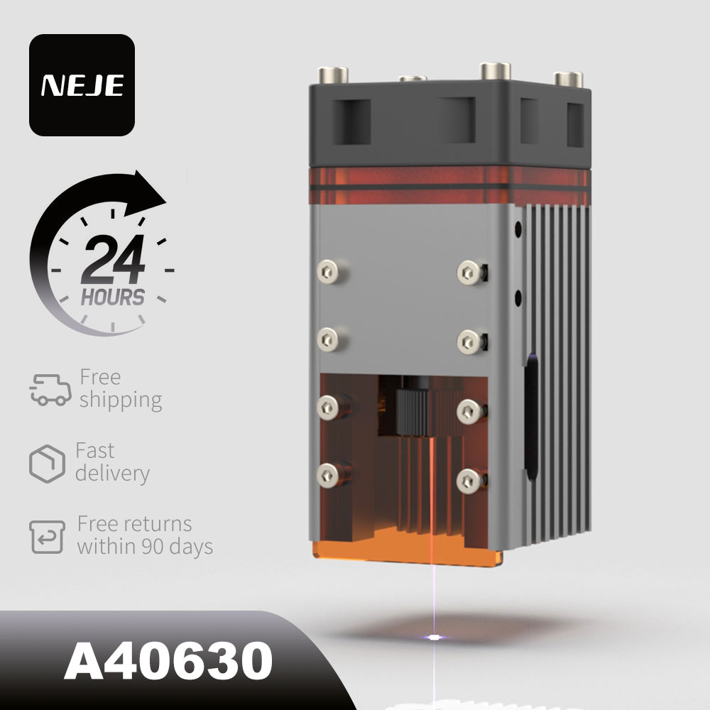 NEJE 7W ダイオードレーザー彫刻機切断モジュールキット - Diy Lightsaber Electronics のレビューと価格
