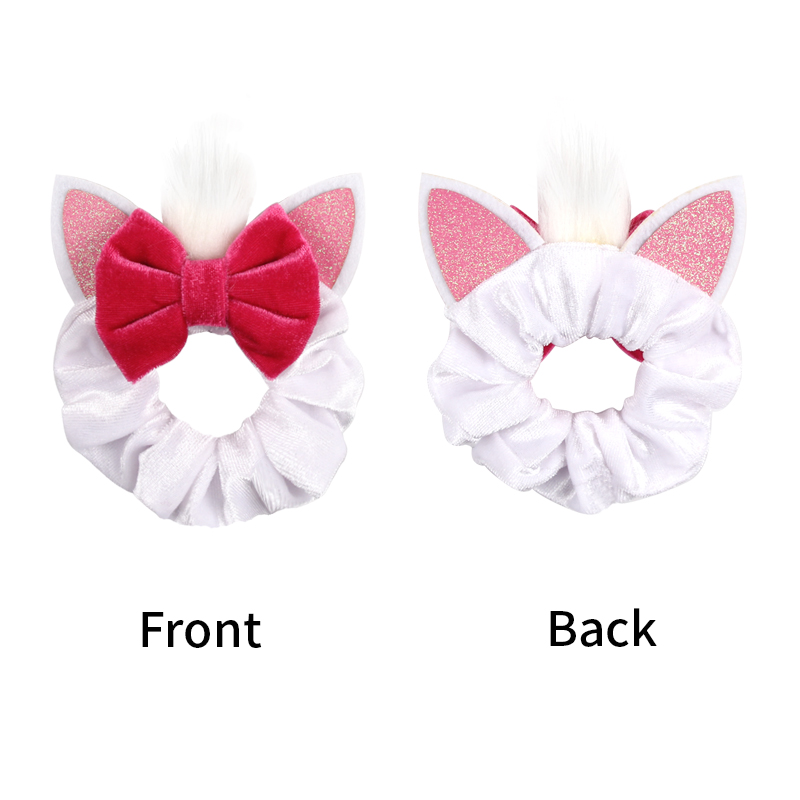 ディズニーマウスの耳ベルベットシュシュ女性用,ゴムバンド,ポ - Diy Mouse Electronics のレビューと価格