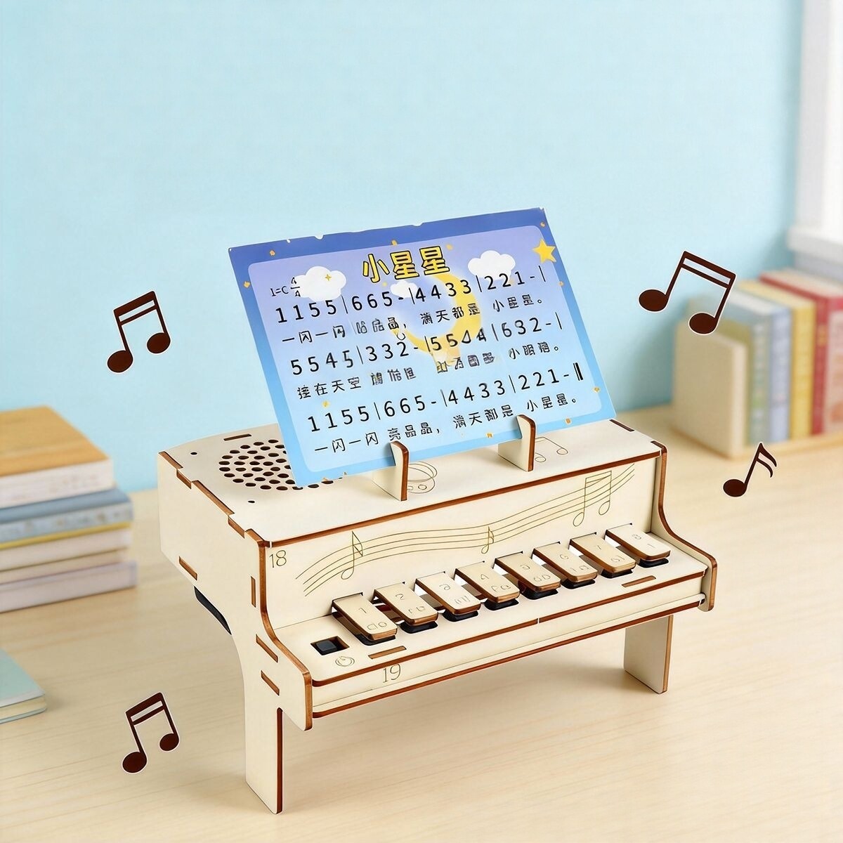 DIY 木製電子ピアノモデル STEM 組み立てキット物理学 - Diy Home Electronics Projects のレビューと価格