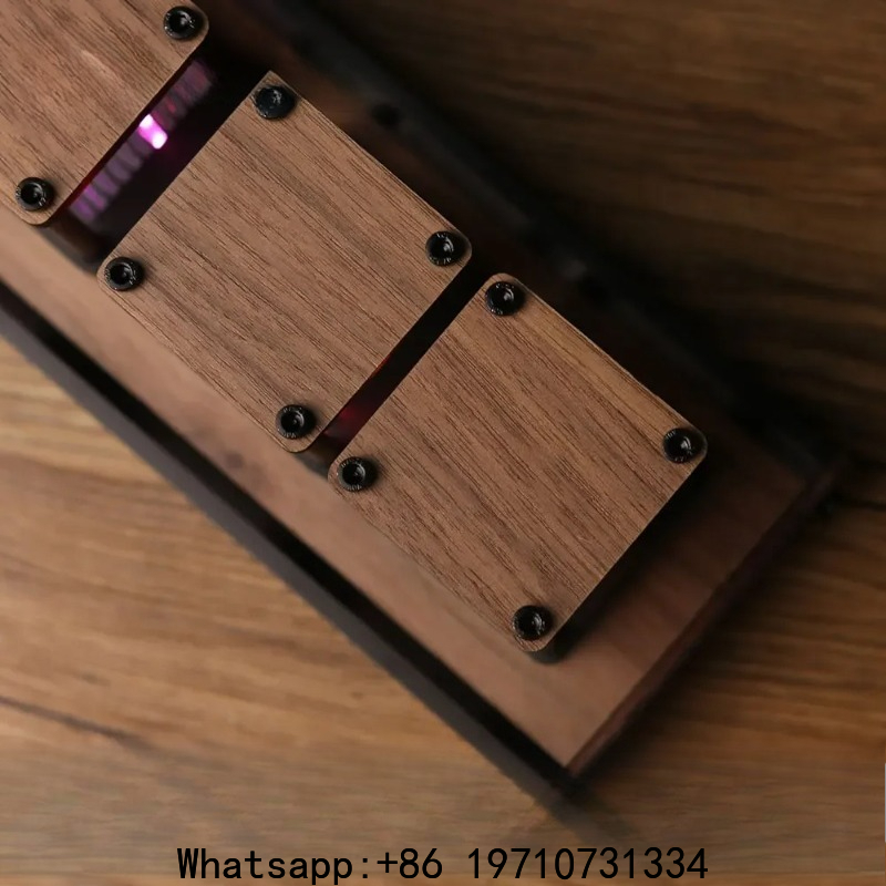 ニキシー管時計 DIY テーブルクロック LED 電子デスク - Diy Electronics Ideas のレビューと価格