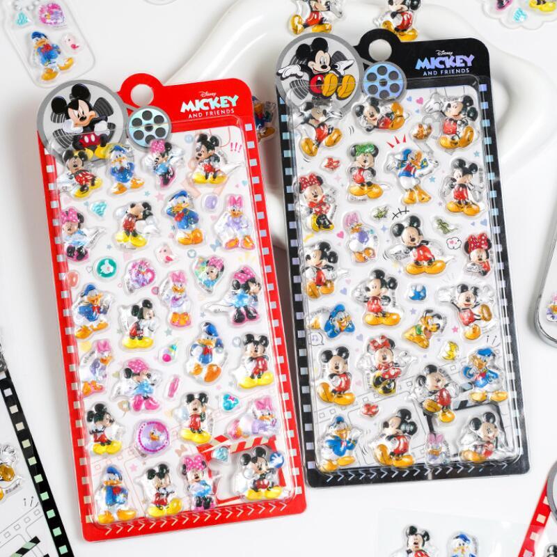 アニメミッキーマウス 3D レリーフクリスタルステッカー創造 - Diy Mouse Electronics のレビューと価格