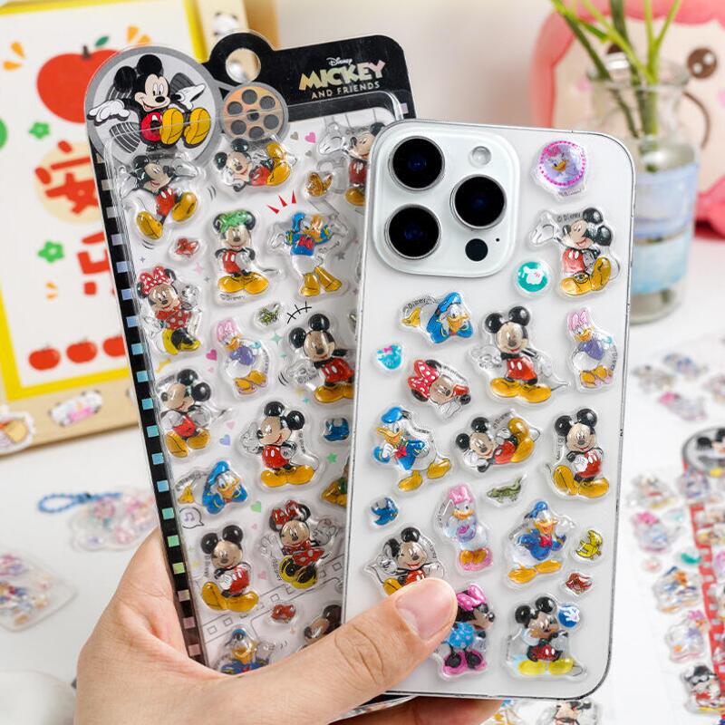アニメミッキーマウス 3D レリーフクリスタルステッカー創造 - Diy Mouse Electronics のレビューと価格