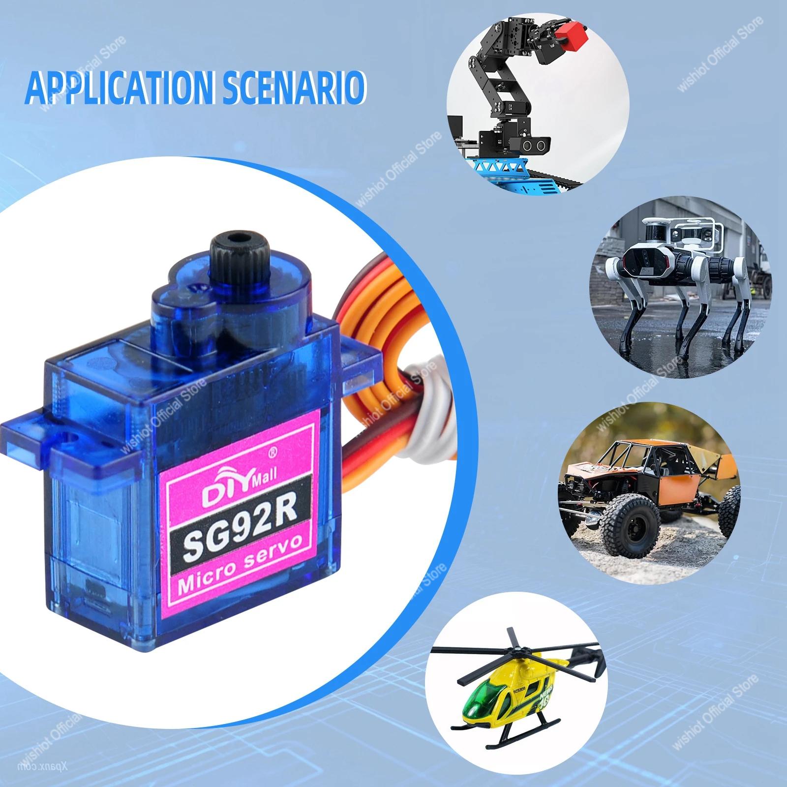 SG92R マイクロサーボモーター 4.8-6V 360/2 - Servo Motor Sg90 のレビューと価格