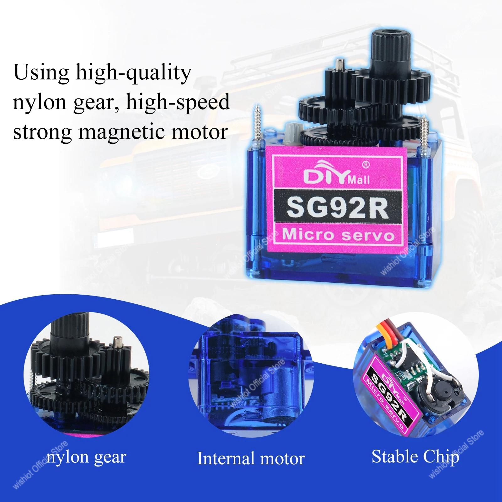 SG92R マイクロサーボモーター 4.8-6V 360/2 - Servo Motor Sg90 のレビューと価格
