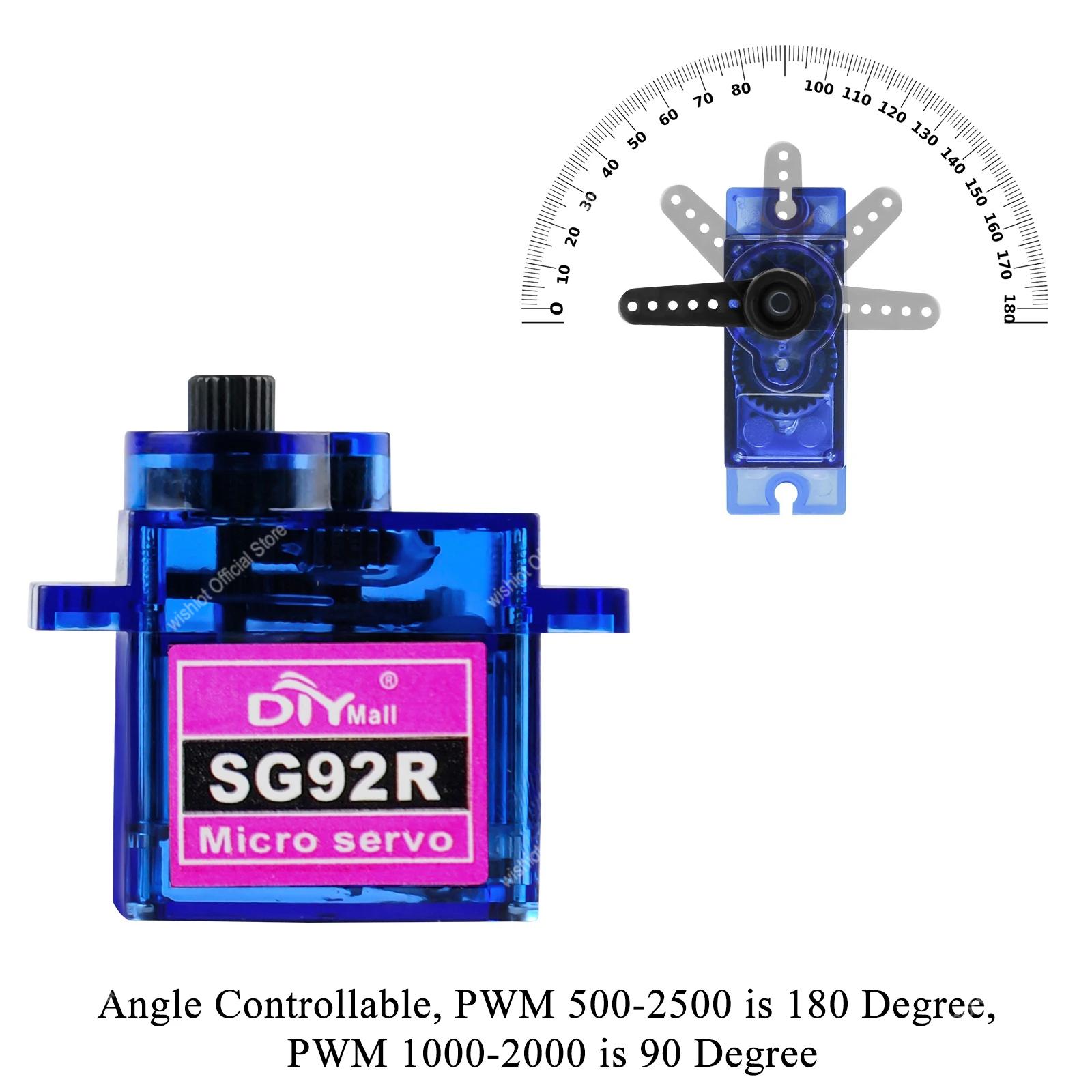 SG92R マイクロサーボモーター 4.8-6V 360/2 - Servo Motor Sg90 のレビューと価格