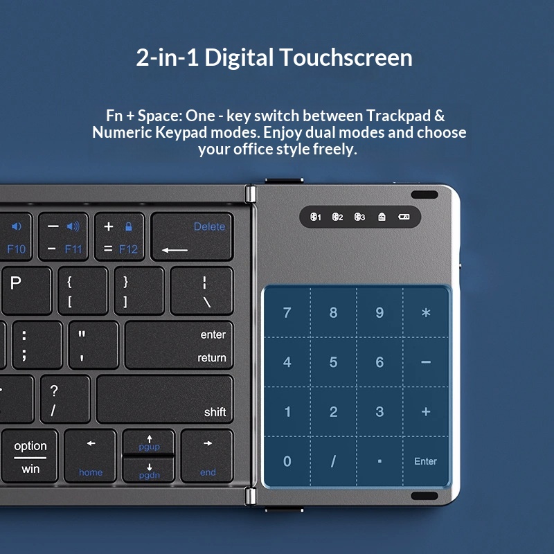 Mengzu 三つ折りワイヤレス Bluetooth キーボ - Diy Mouse Electronics のレビューと価格