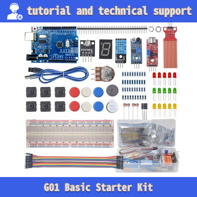 Arduino、電子部品用品、r3ボード、ブレッドボード、D - Diy Electronics Basics のレビューと価格