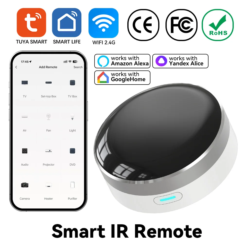 YFK WiFi スマート IR ブラスター ユニバーサル  - Ir Infrared Receiver のレビューと価格