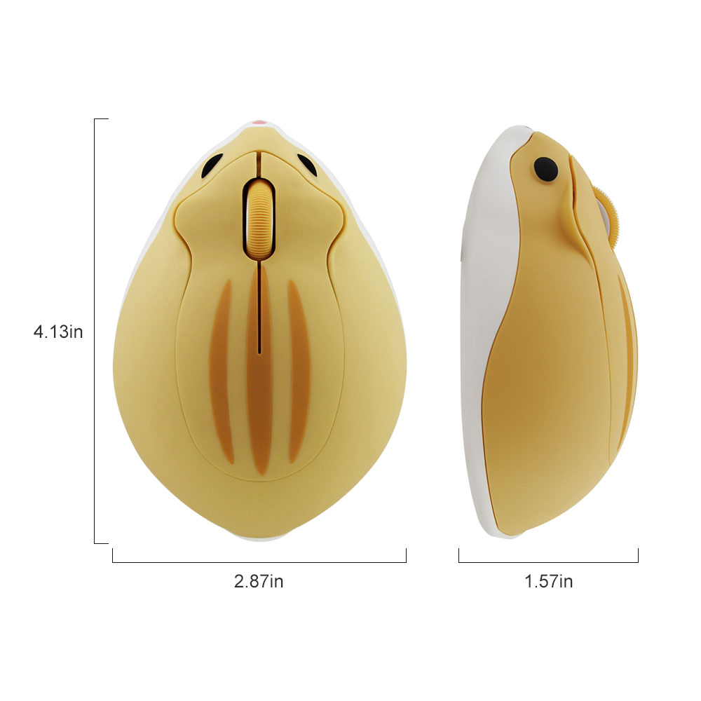 ワイヤレス 2.4 グラムかわいいマウスクリエイティブハムス - Diy Mouse Electronics のレビューと価格
