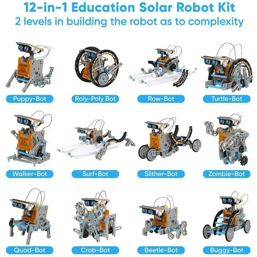13 in 1 ソーラーロボット科学キット DIY ビルディ - Diy Home Electronics Projects のレビューと価格